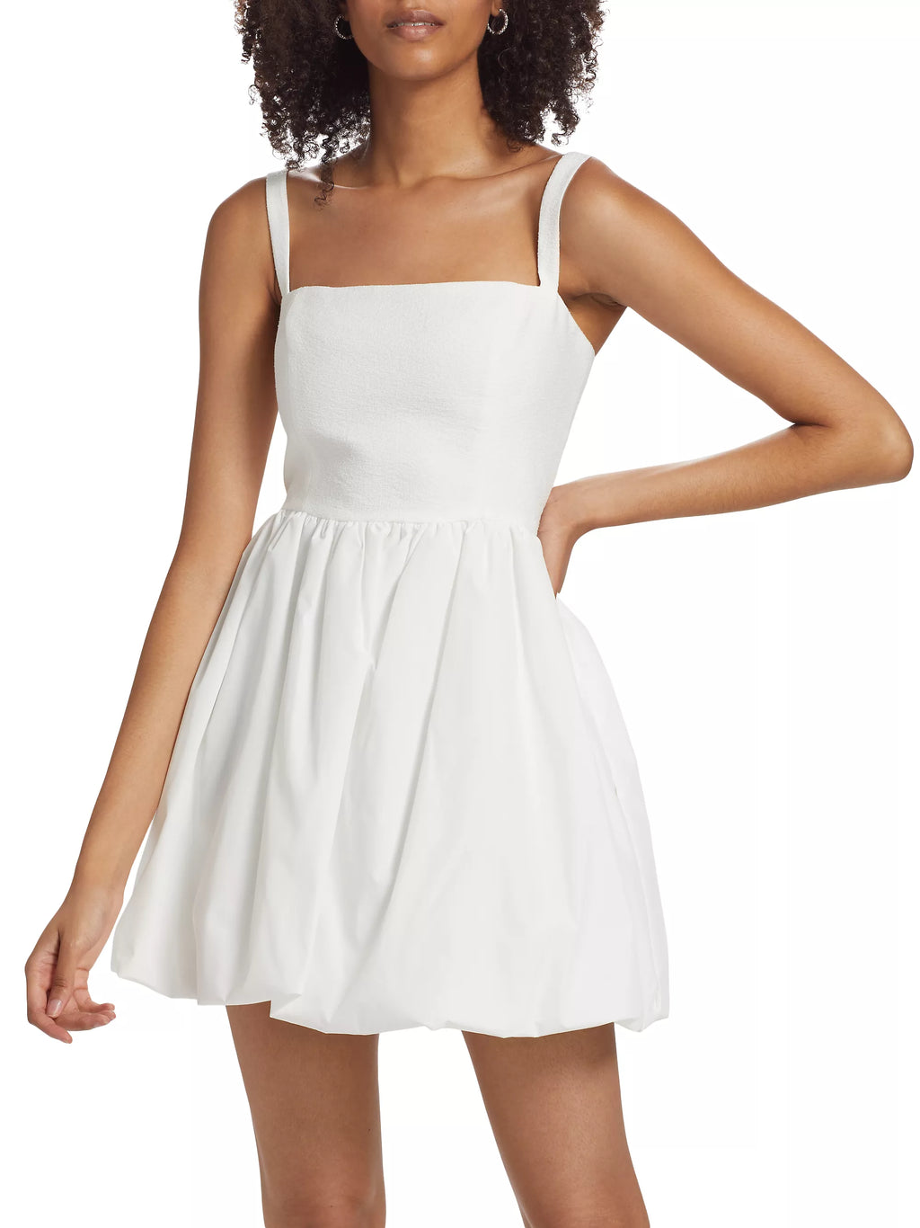Amanda Uprichard Christine Bubble-Hem Minidress