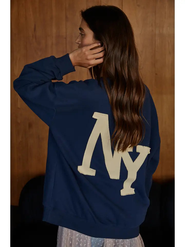 NY Pullover Top