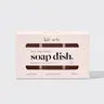 Bottle-Free Beauty Self-Draining Soap Dish