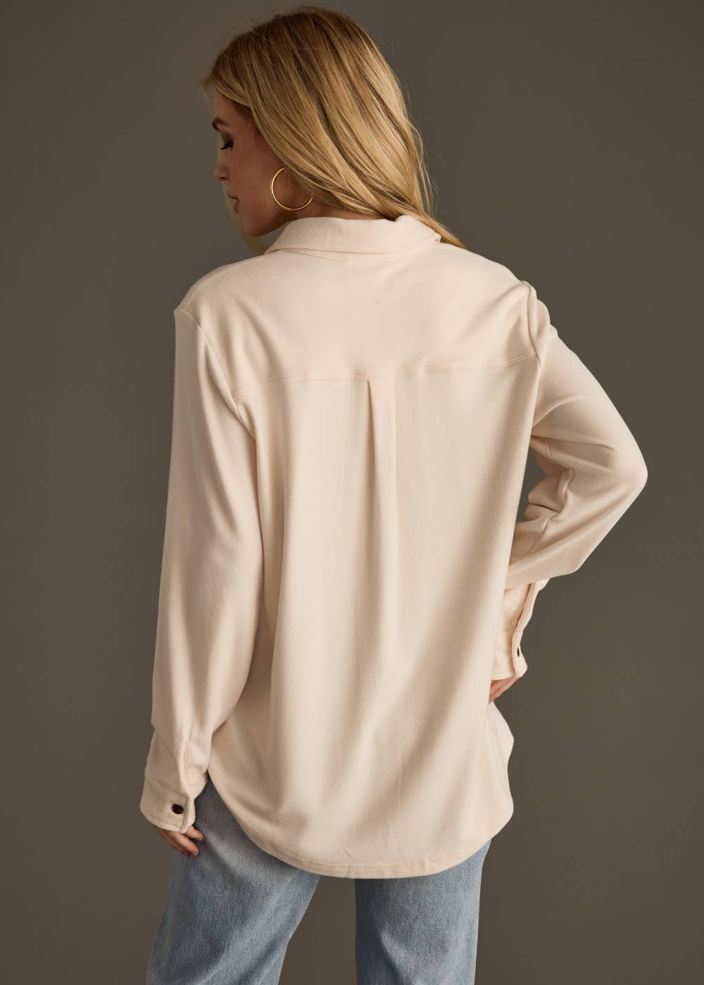 Beth Button Up