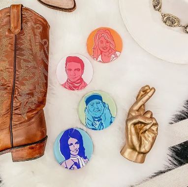 Country Legends Coasters