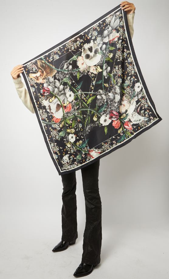 Zadig & Voltaire - Lotty Vanite Silk Scarf